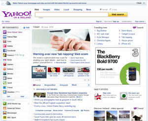 Example web page screen dump Example web page screen dump