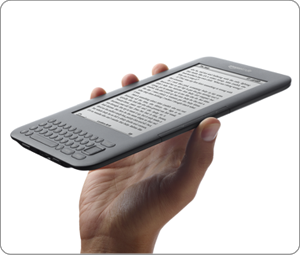 New Amazon Kindle wireless reading device