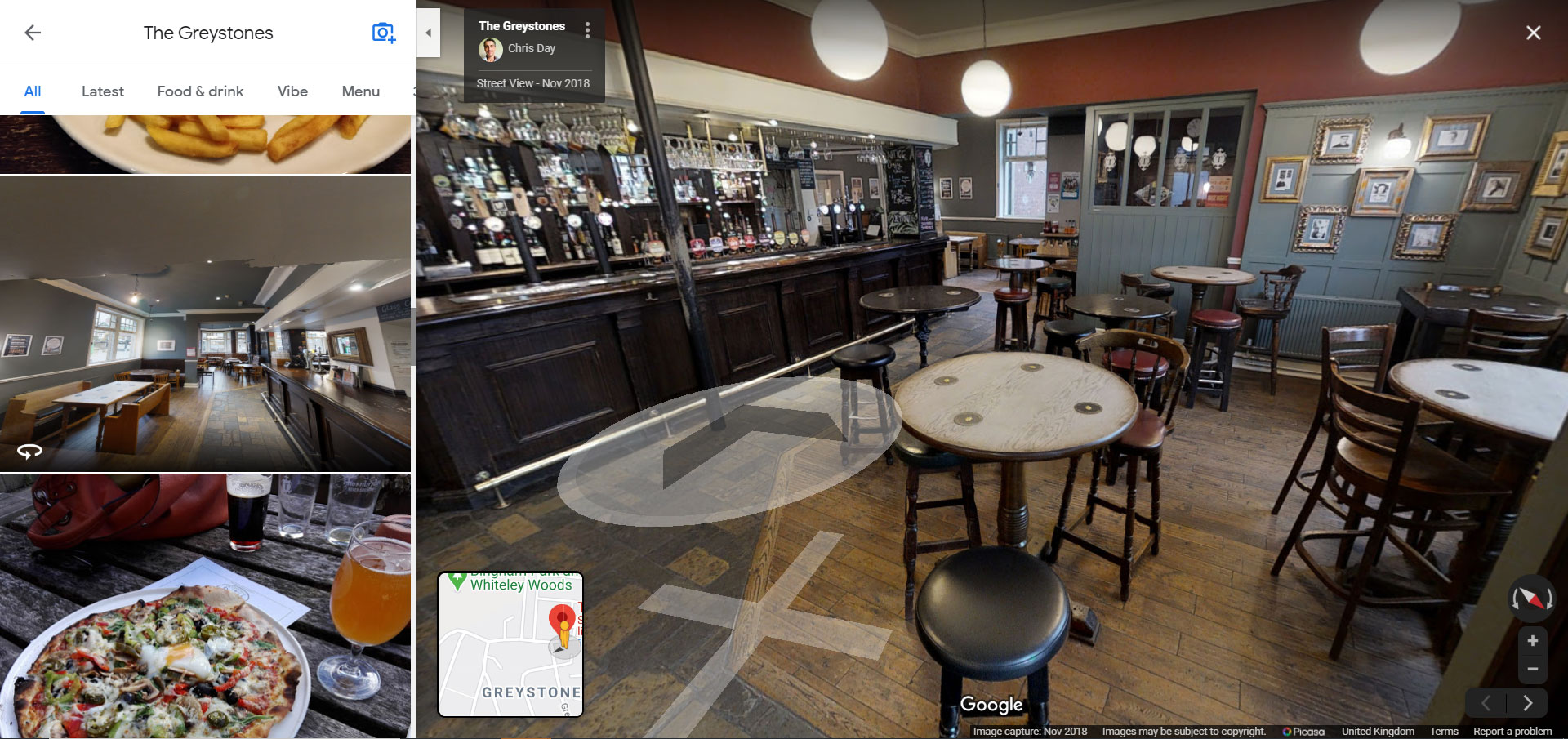 Virtual tours integrated into Google Street View 