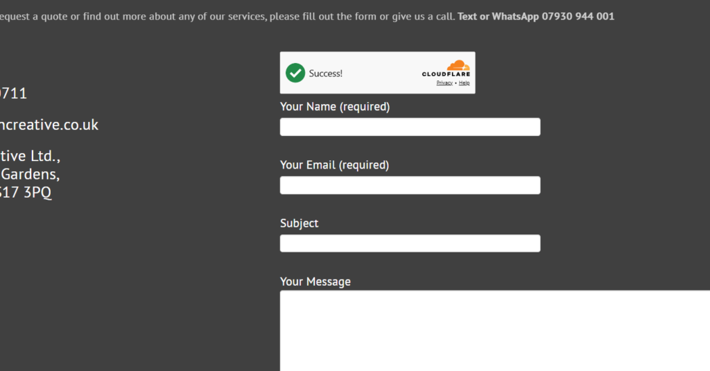 Cloudflare Turnstile – alternative to Google reCAPTCHA