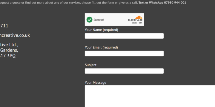 Cloudflare Turnstile – alternative to Google reCAPTCHA